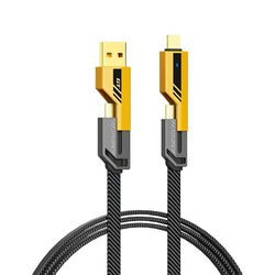 4 in 1 Fast Charging Nylon Data Cable